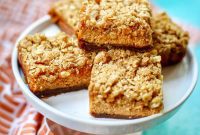 Autumn Spice Cheesecake Squares