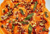 Nutty Brown Butter Butternut Ravioli with Crispy Sage