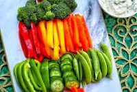 Christmas Tree Vegetable Platter