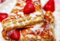 Flaky Strawberry Pockets