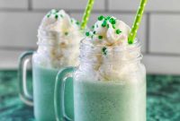 The Best Homemade Shamrock Shake