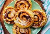 Golden Air Fryer Cinnamon Swirls