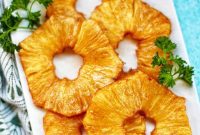 Golden Air Fryer Pineapple