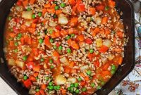 Ground Pork Menudo