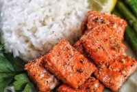 Golden Crispy Salmon Bites