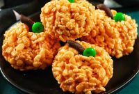 Seasonal Pumpkin Crunch Squares