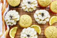 Lemon Poppy Seed Dream Cupcakes