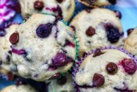 Blueberry Chocolate Chunk Muffins