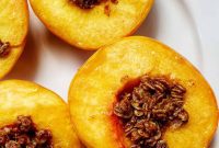 Air Fryer Peachy Dessert