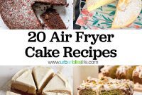 Effortless Air Fryer Cake Delights