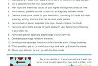 Smooth Travels for Tiny Globetrotters 12 Tips for Long-Haul Flights