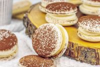 Espresso Mascarpone Macarons