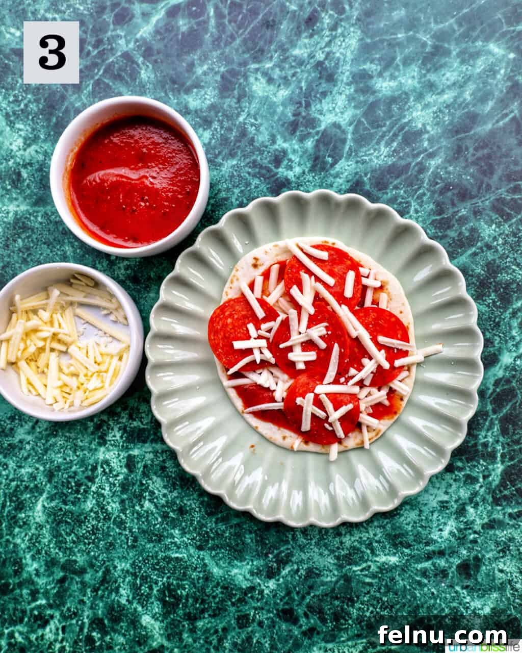 Air Fryer Pizza Bites 7 Pepperoni Topping