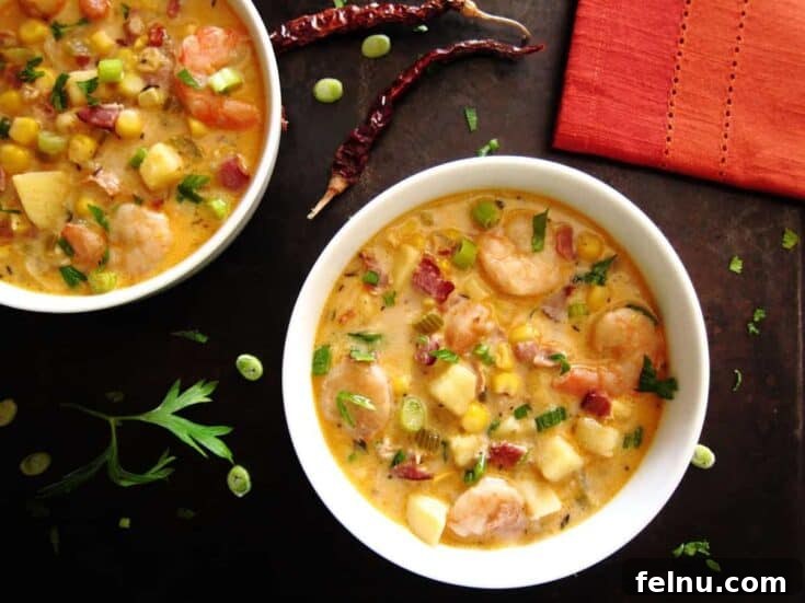 Creamy Instant Pot Chipotle Shrimp Soup