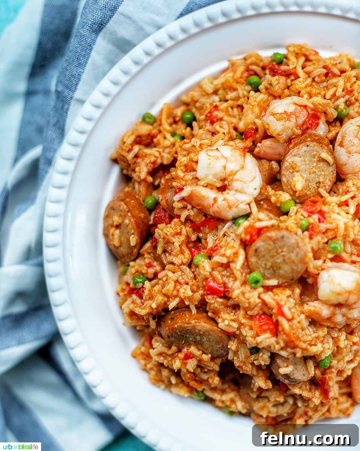 Flavorful Instant Pot Shrimp Meals 3 half side of seafood jambalaya