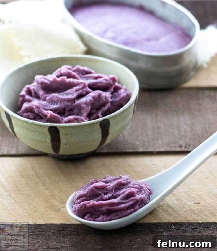 Ube Halaya (Purple Yam Dessert or Jam)