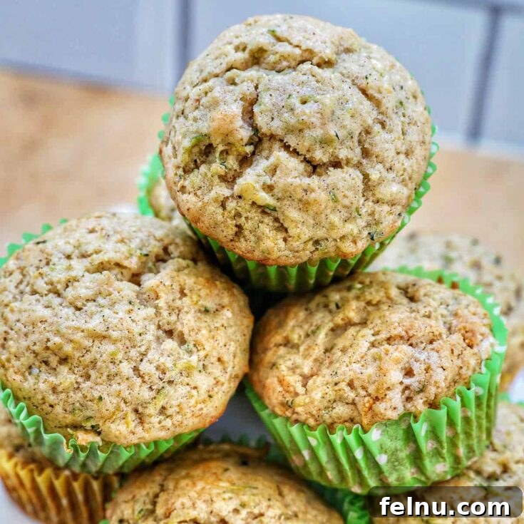 Vegan Zucchini Muffins