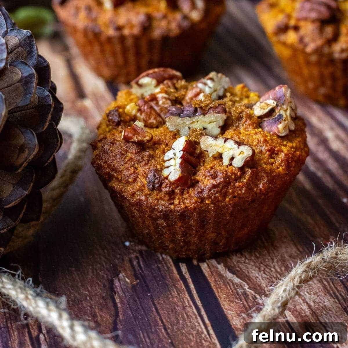 Almond Flour Pumpkin Muffins