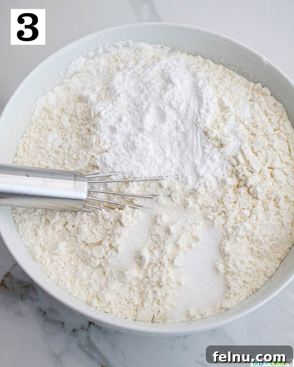 Lemon Basil Bliss Cupcakes 7 Dry Ingredients for Cupcakes