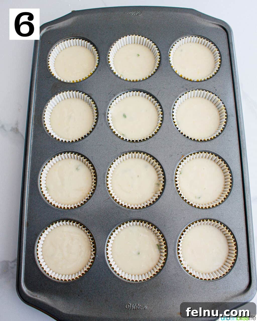 Lemon Basil Bliss Cupcakes 10 Cupcakes Ready to Bake