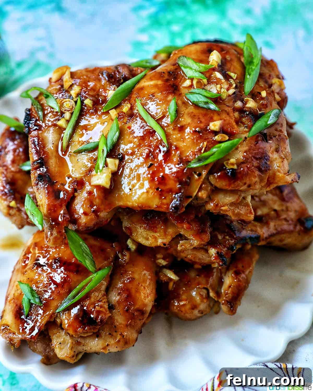 Thai Lemongrass Chicken
Delicious Thai Lemongrass Chicken Recipe 13 Side-angle shot of Thai Lemongrass Chicken on a plate, showcasing its juicy texture and appealing presentation.
