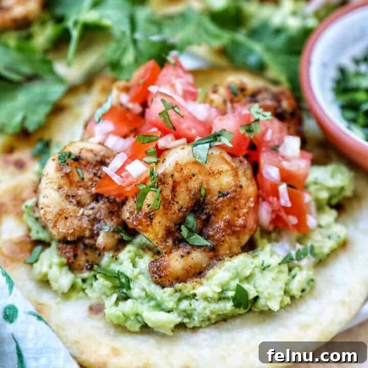 Shrimp Tostada
