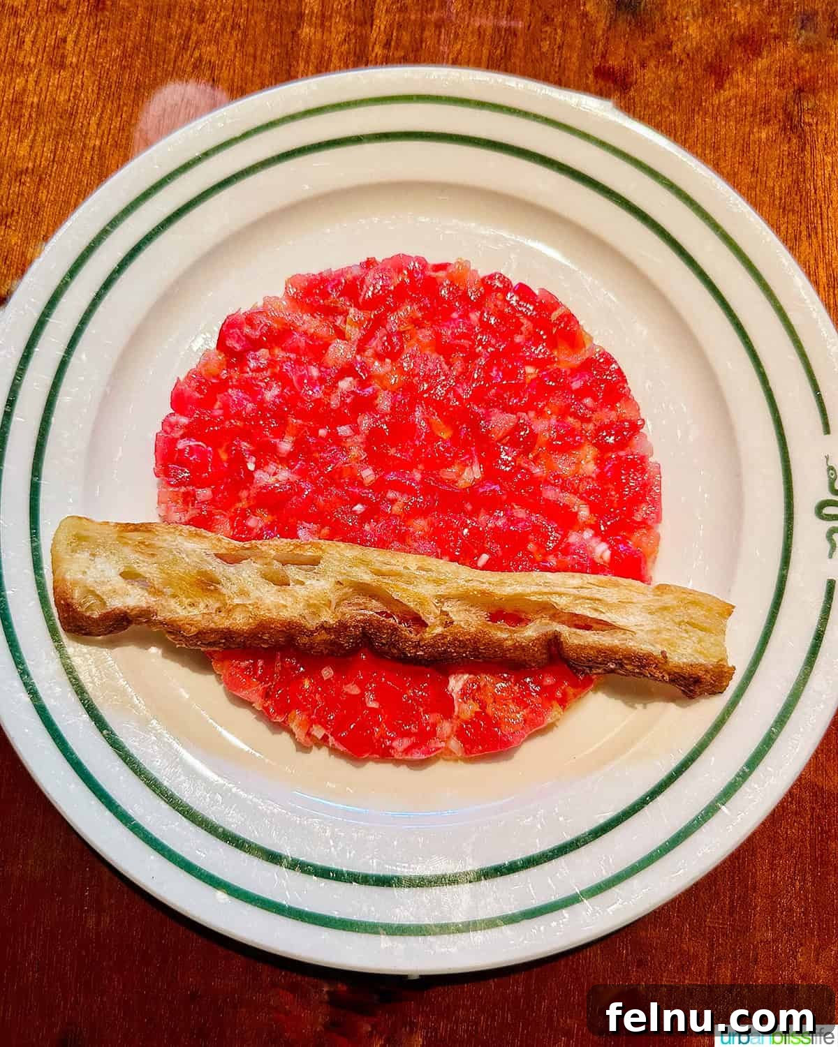 Tuna tartare at Bad Roman NYC