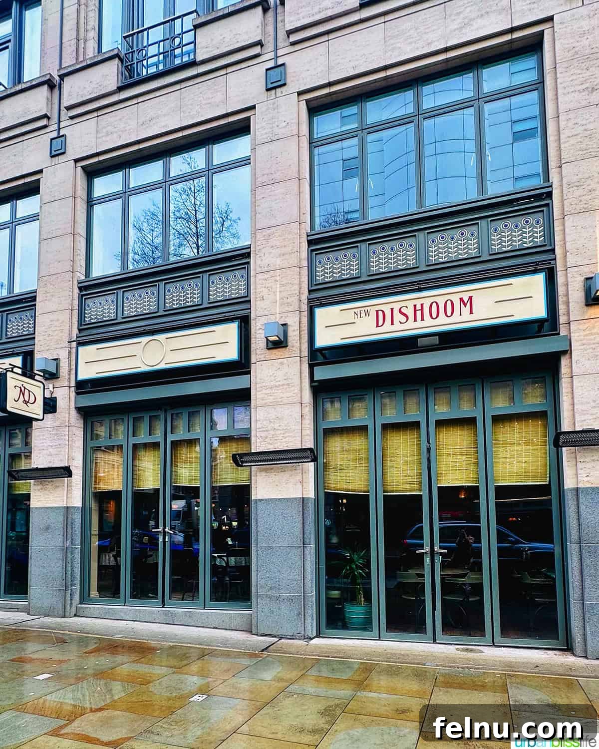 A Covent Garden Breakfast: A Dishoom Delight 12 The exterior of Dishoom restaurant in London.