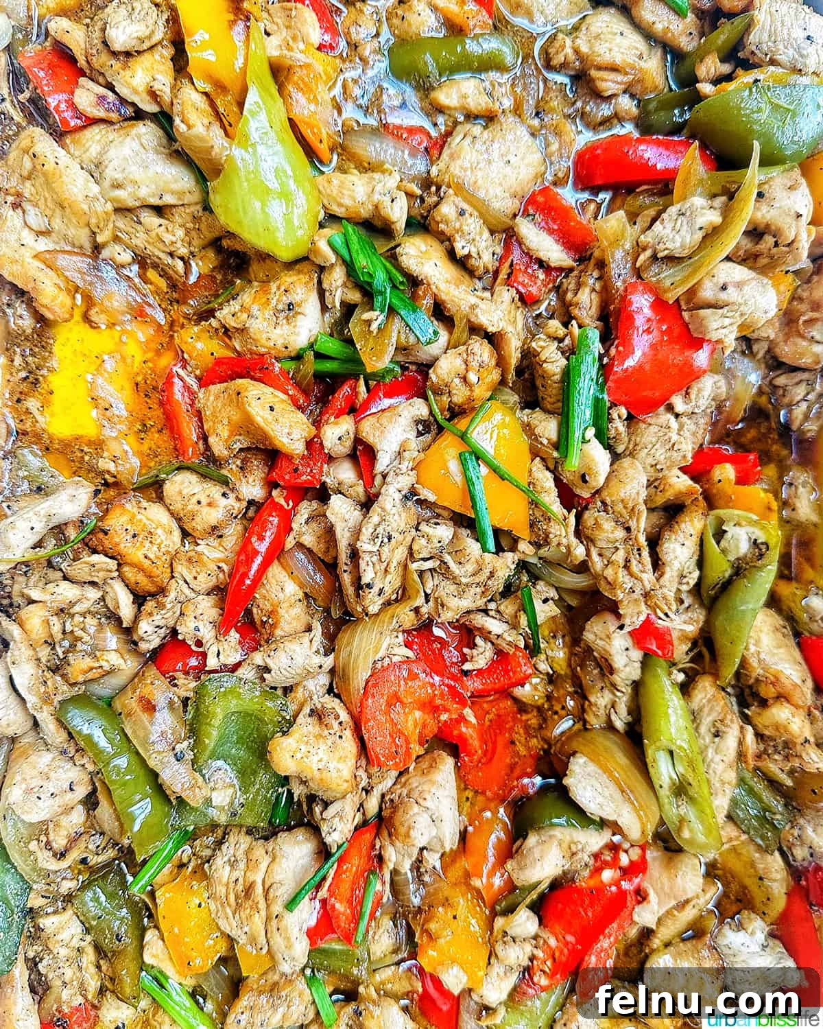 Must-Try Thai Dishes 22 Phad Phrik Gai chicken and vegetables.
