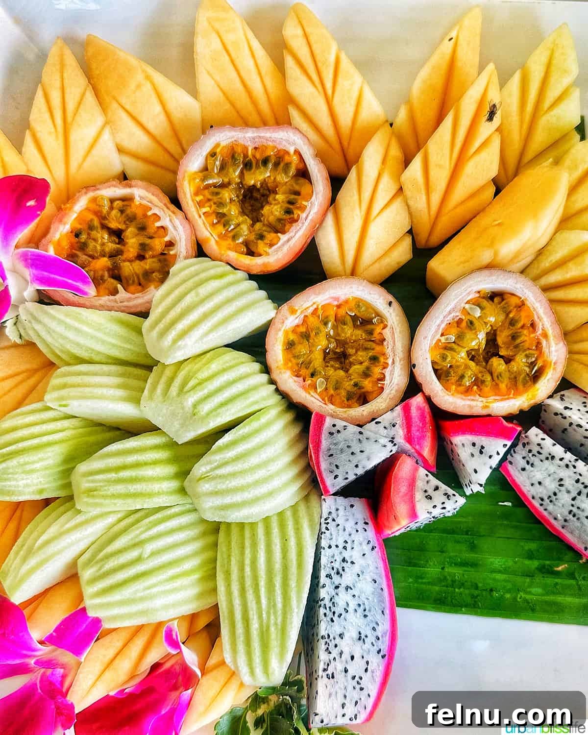 Must-Try Thai Dishes 7 fresh tropical fruit in Phuket, Thailand.