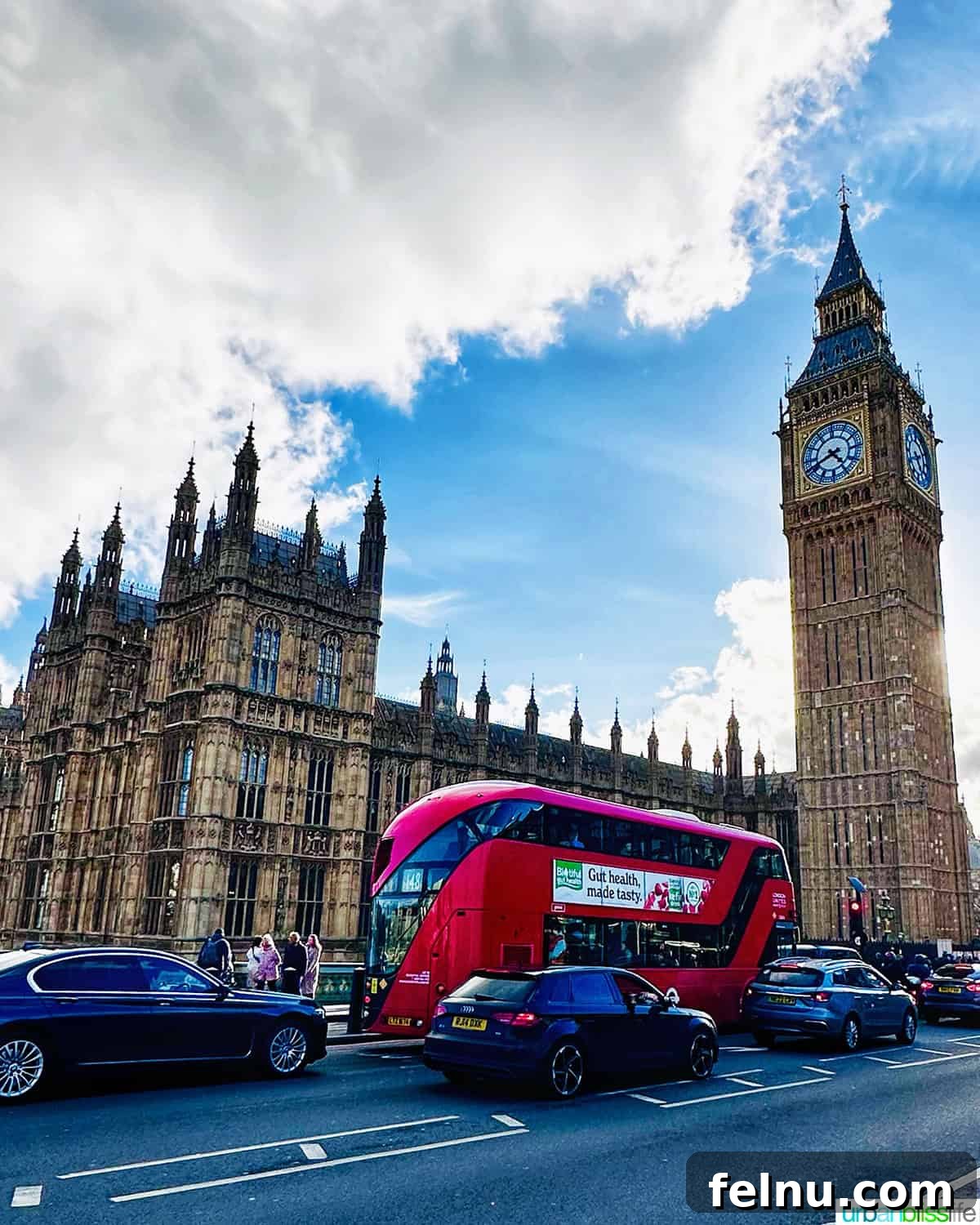 Unlocking London A Five-Day Journey 2 big ben and red double decker bus in london