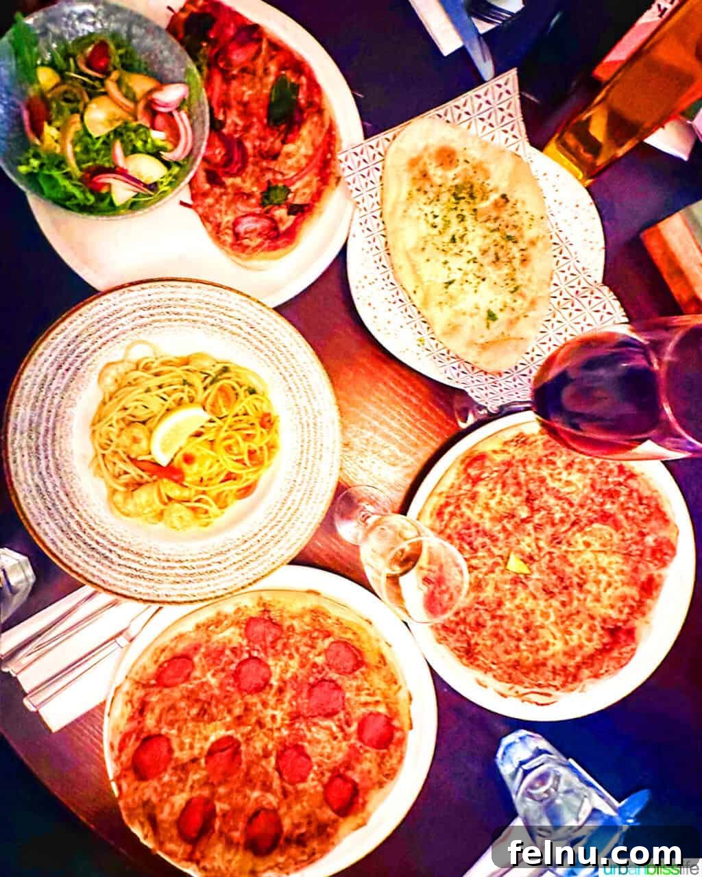 Unlocking London A Five-Day Journey 20 pizza, pasta, and flat bread at bella italia in london