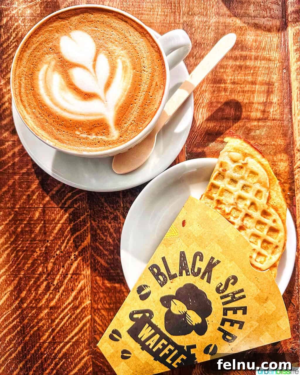 Unlocking London A Five-Day Journey 33 coffee and waffle at black sheep coffee