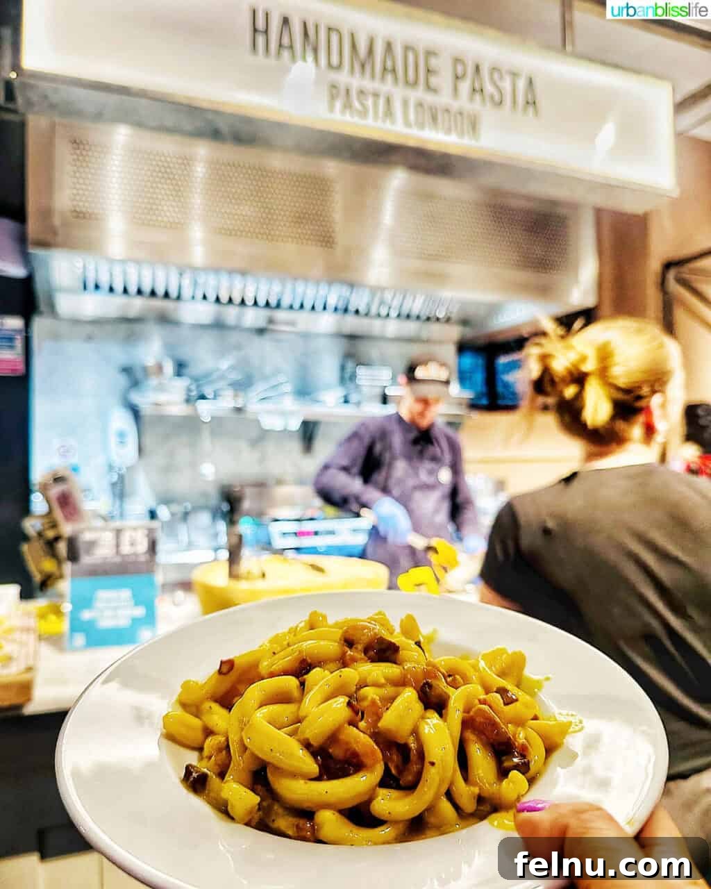 Unlocking London A Five-Day Journey 36 pasta at mercato mayfair london