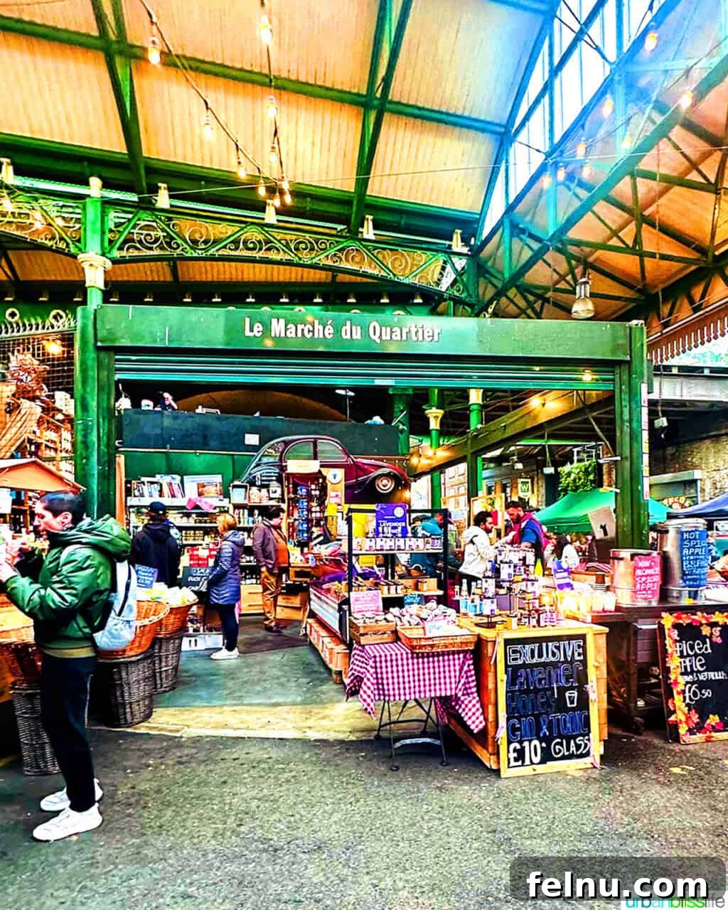 Unlocking London A Five-Day Journey 9 storefront at borough market london