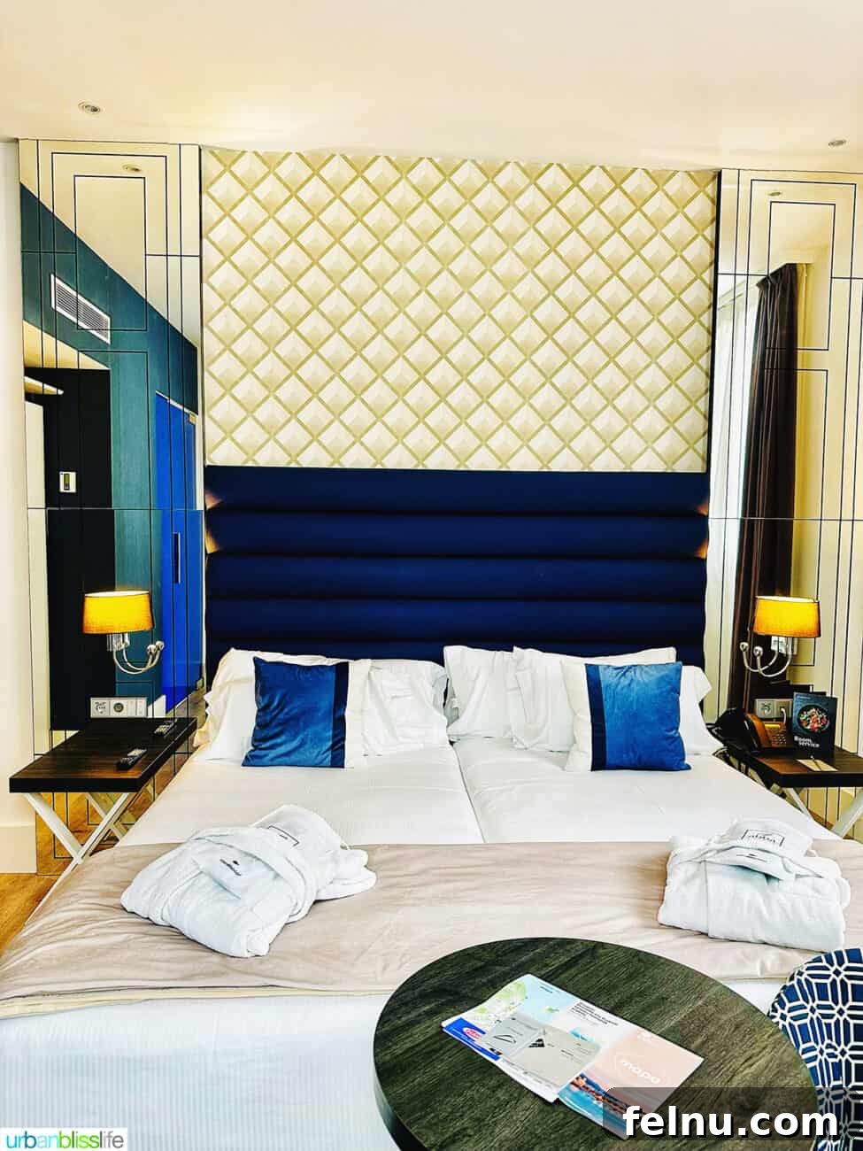 Top Experiences in San Sebastian 16 Comfortable bedroom at the Abba Hotel in San Sebastian, Spain