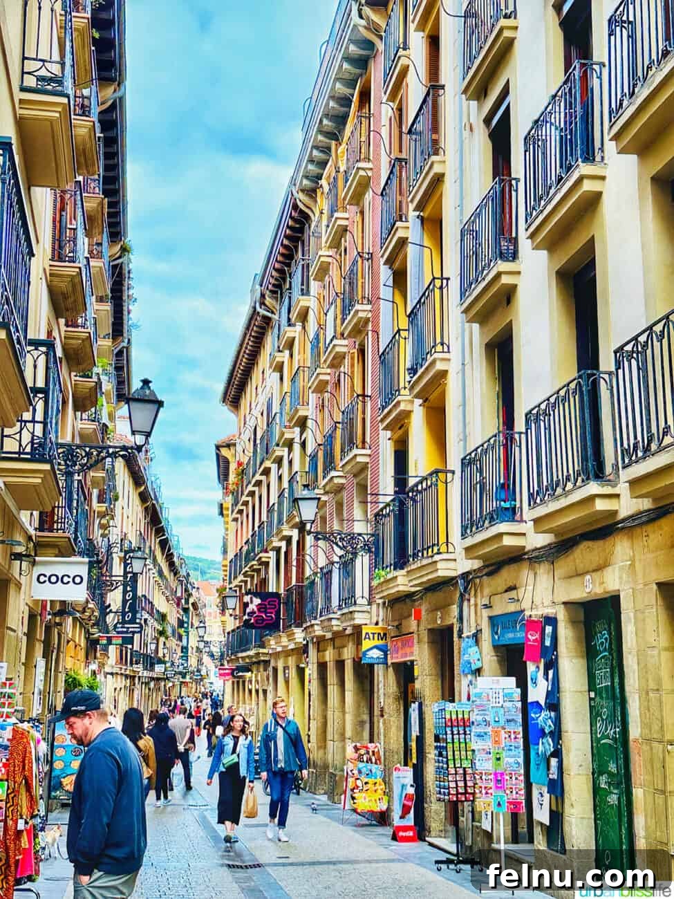 Top Experiences in San Sebastian 3 Charming streets of Old Town San Sebastian, Spain