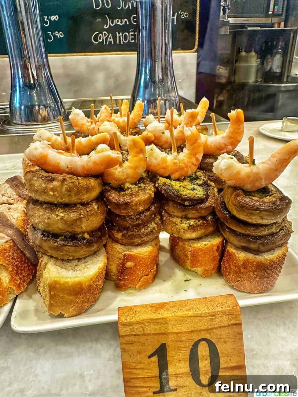 Top Experiences in San Sebastian 5 Delicious shrimp pintxos in San Sebastian, Spain