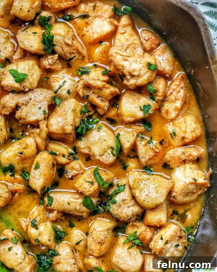 Garlic Butter Chicken Bites