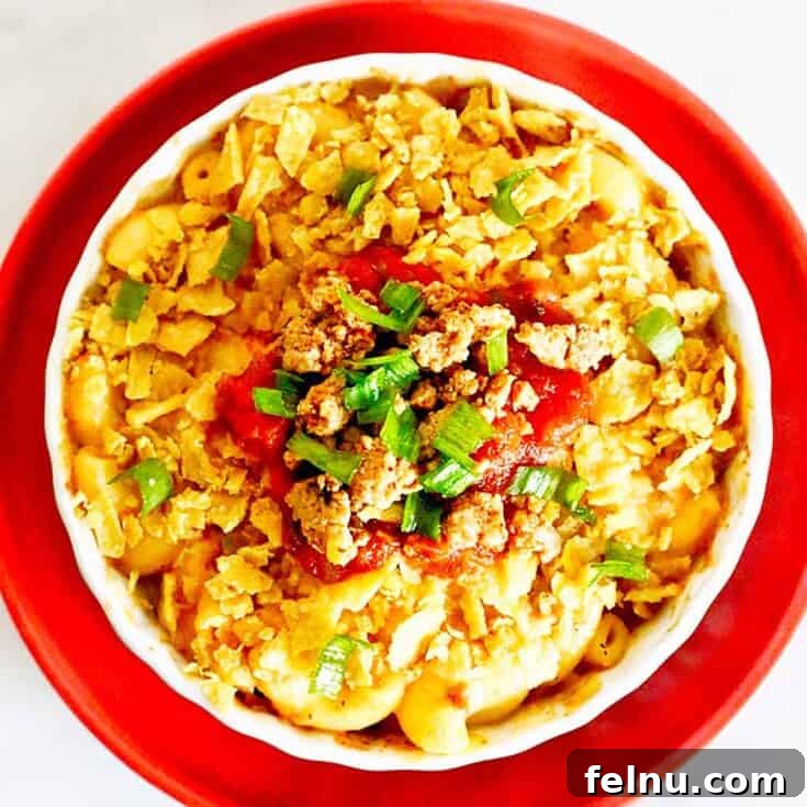 Easy Taco Mac and Cheese