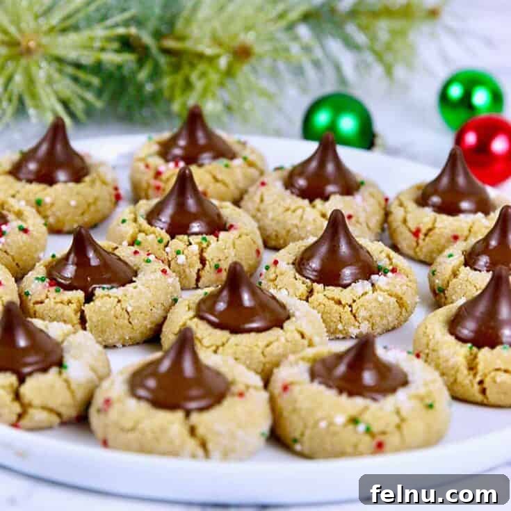 Easy Peanut Butter Blossoms