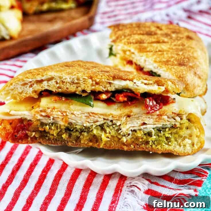 Turkey Pesto Sandwich