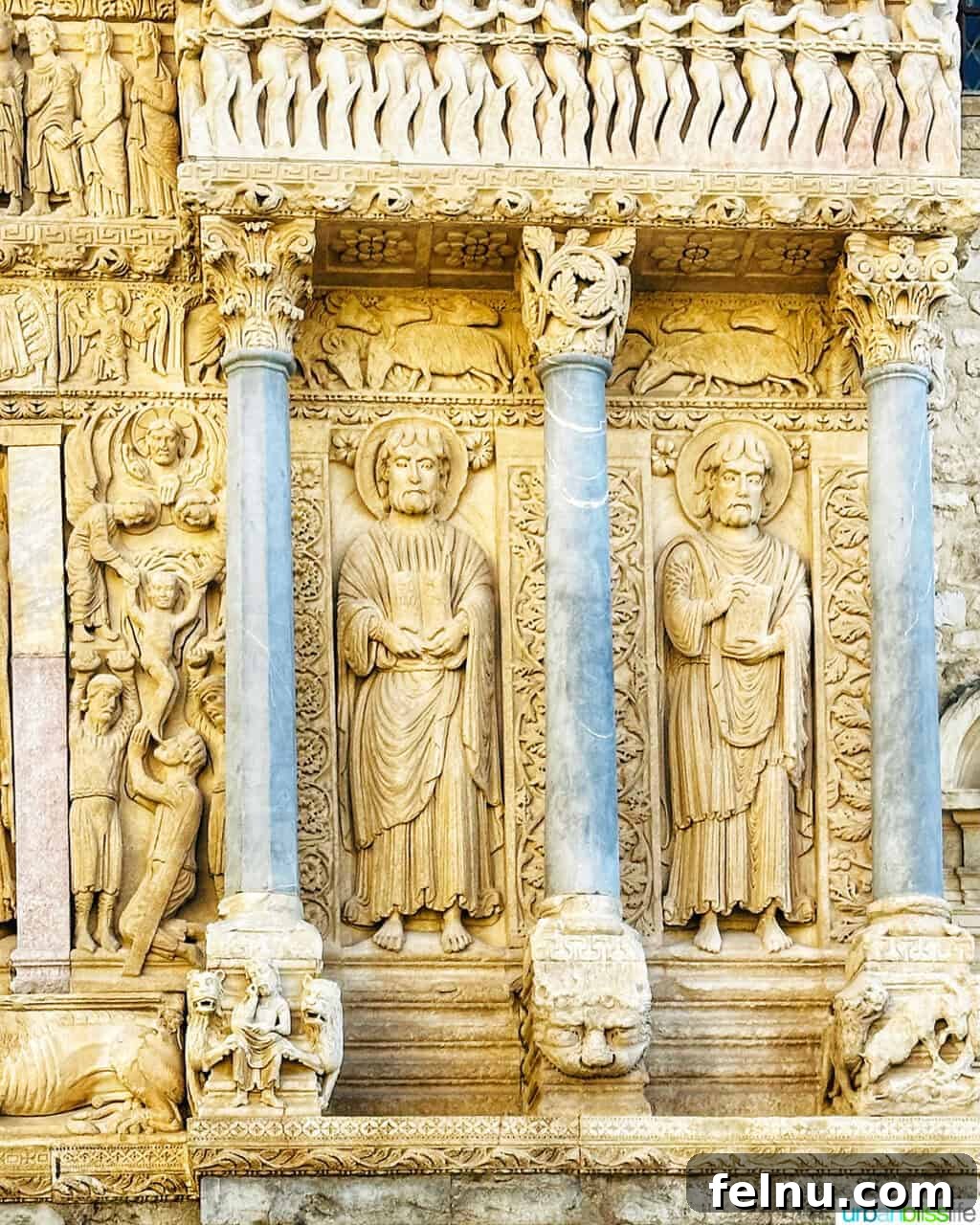 AmaWaterways Cruises: A Provence River Cruise to Remember 15 Arles Church Wall Carvings