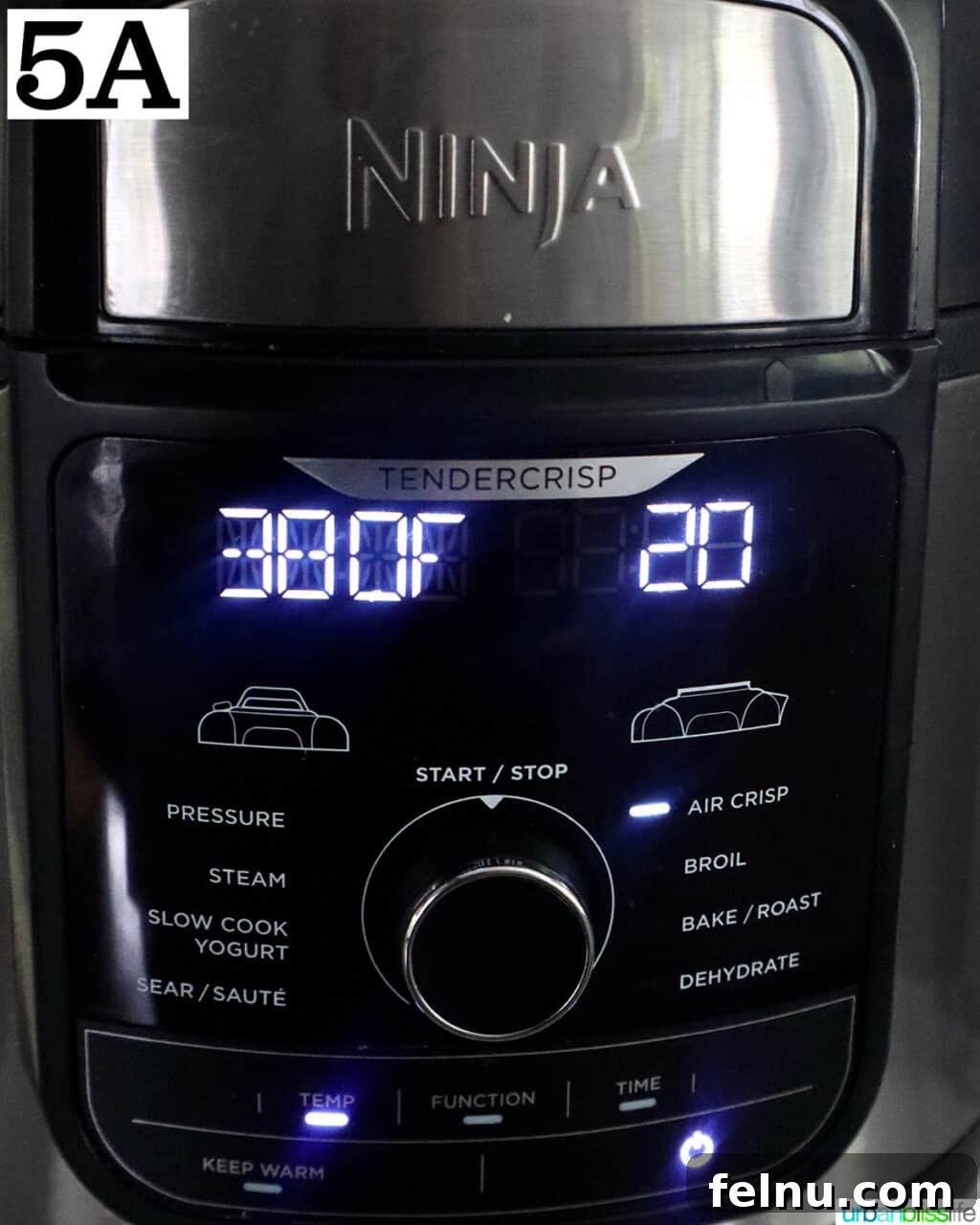 Golden Butternut Squash and Roasted Garlic Spread 9 air fryer set to 380 degrees and 20 minutes.