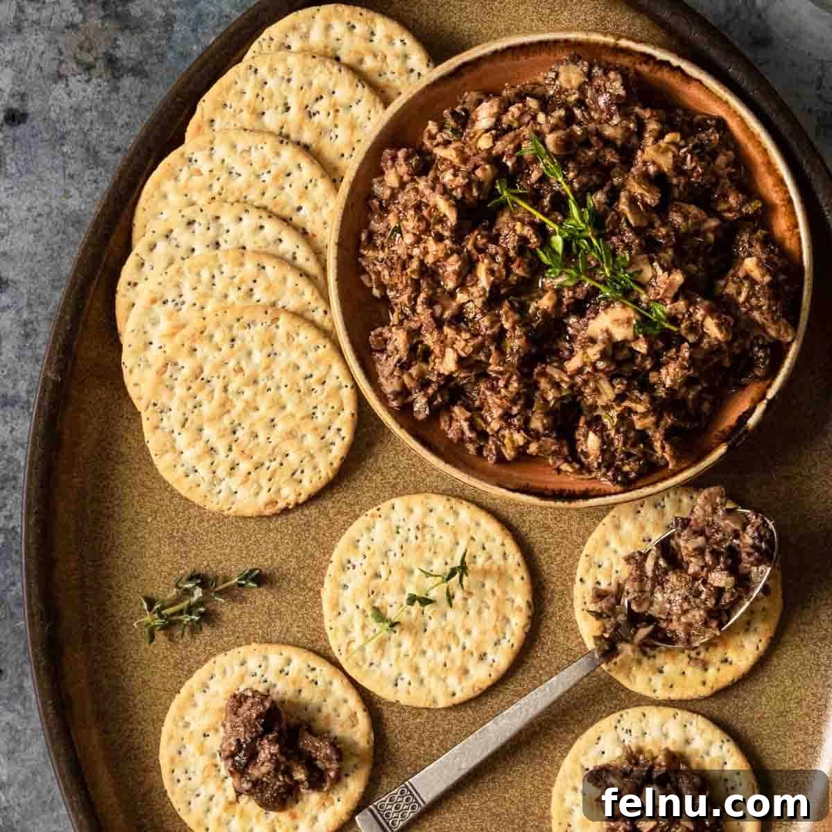 Easy Mushroom Tapenade