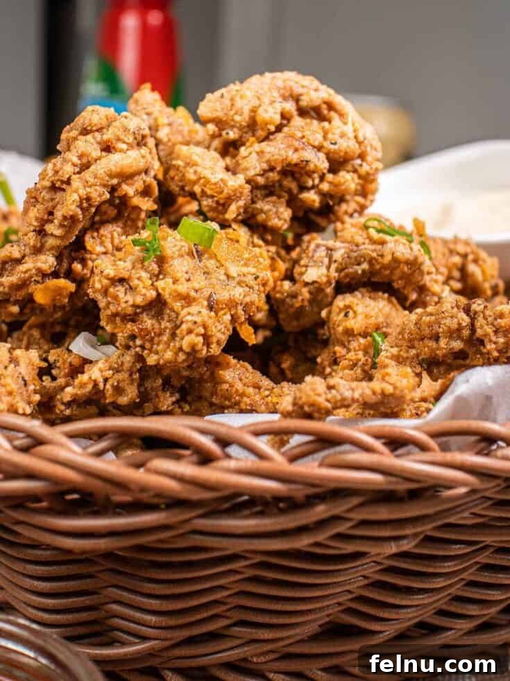 Fried Oyster Mushrooms (Vegan Fried Chicken)