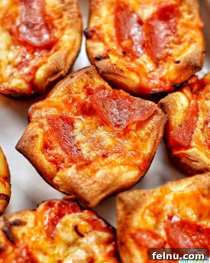 Easy Pepperoni Pizza Cups, a fun and simple alternative to traditional pizza.