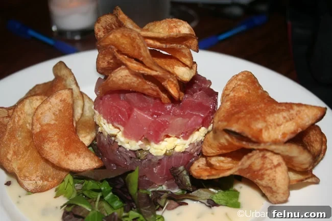Serratto's Fine Dining 2 Serratto - Portland, Oregon Restaurant Ahi Tuna Tartare