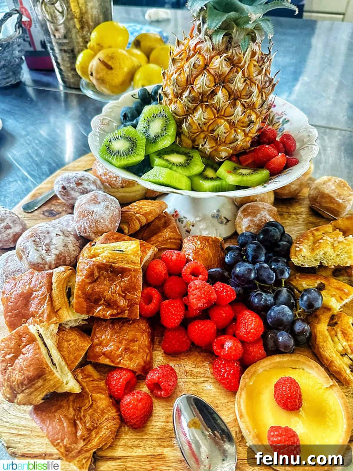 Breakfast at Chateau de Valcreuse