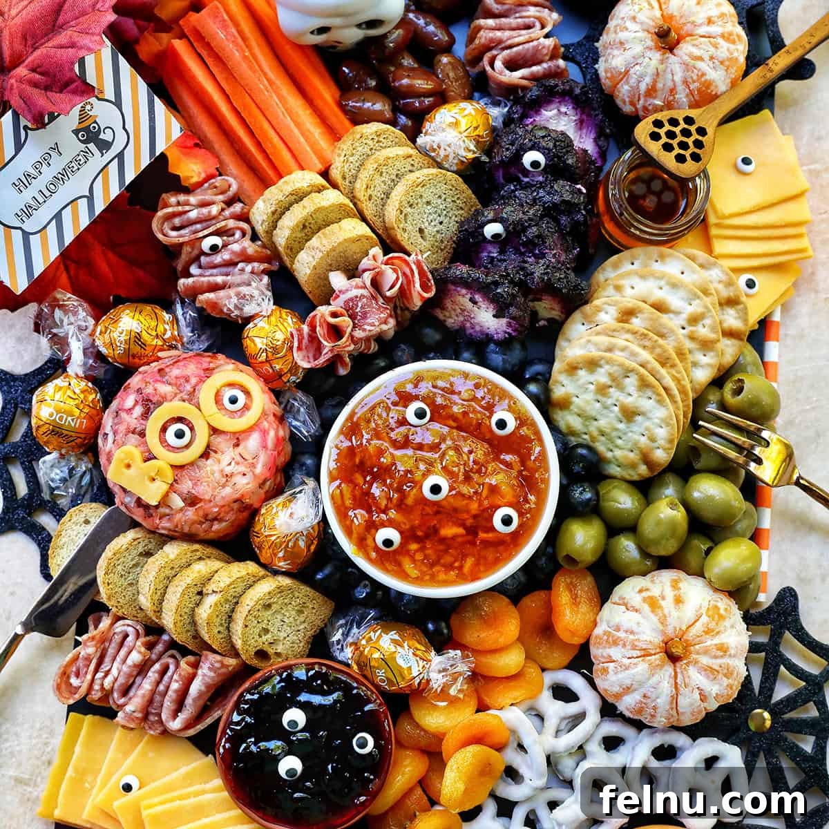 Halloween Charcuterie Board